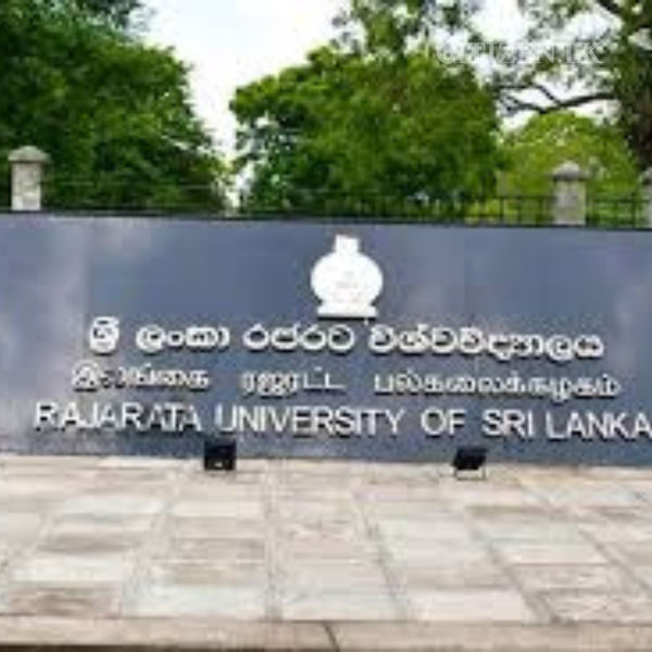 රජරට විශ්වවිද්‍යාලයේ වැඩවර්ජනයක්